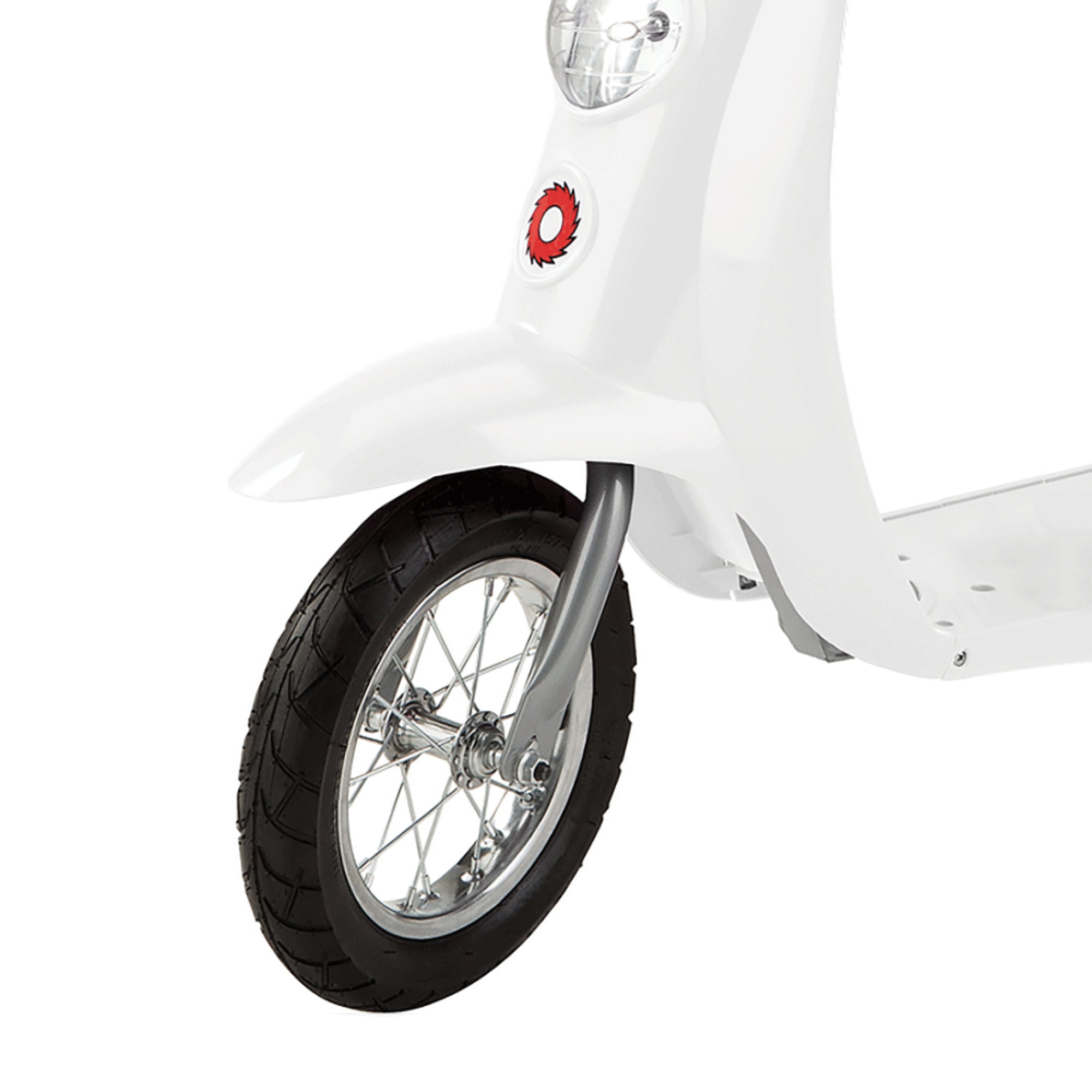 Razor Pocket Mod Euro 24V 250W Electric Motor Scooter (2-Pack), White & Blue - VMInnovations