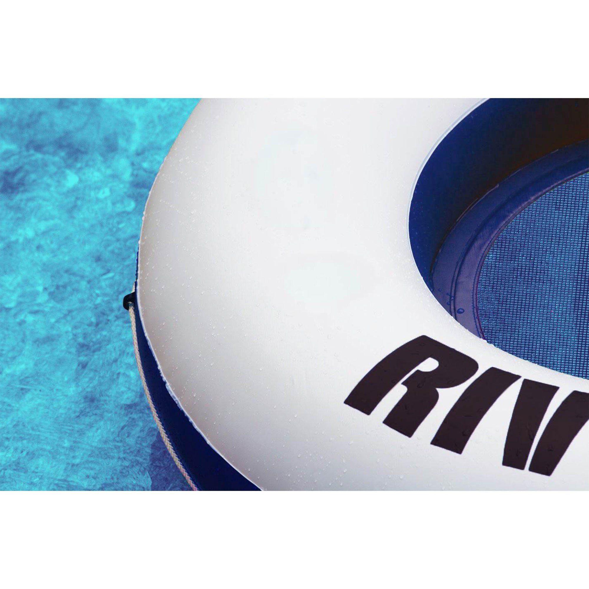 Intex River Run II Inflatable 2 Person Floating Lounge & Mega Chill Drink Cooler - VMInnovations