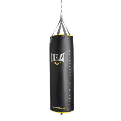 Everlast Powercore 80 Pound Boxing MMA Training Hanging Heavy Bag with Stand
