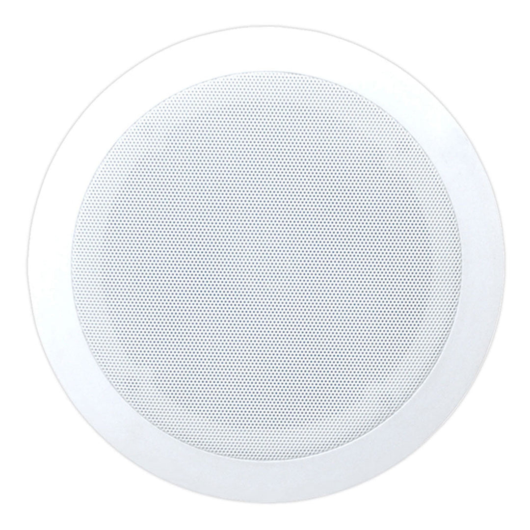 PYLE PDIC61RD 200W 6.5'' Round Flush Mount In-Wall/Ceiling Home Speakers, 2 Pack