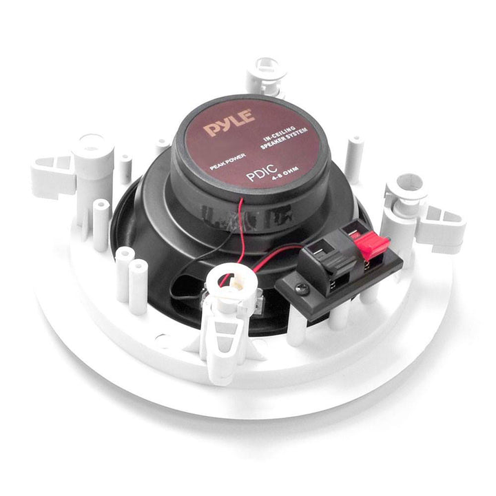 PYLE PRO 6.5'' 200W 2-Way Ceiling/Wall Speaker System White (Open Box) (2 Pair) - VMInnovations