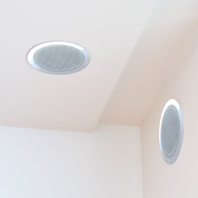 PYLE PRO 6.5'' 200W 2-Way Ceiling/Wall Speaker System White (Open Box) (8 Pair)