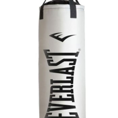 Everlast Nevatear Fitness Workout 60 lb Heavy Punching Bag, Platinum (Open Box) - VMInnovations