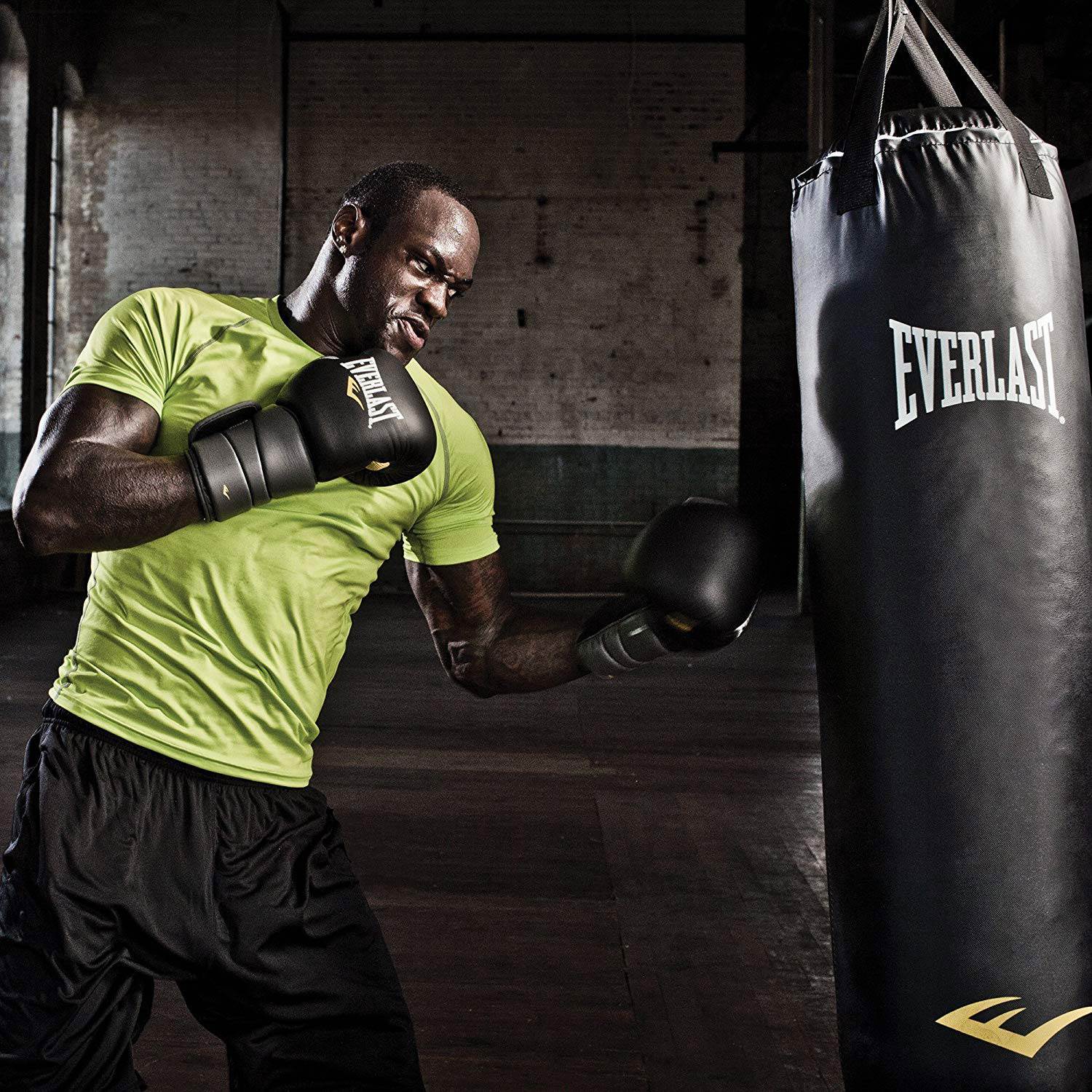 Everlast Nevatear Fitness Workout 70 Pound Heavy Boxing Punching Bag, Platinum - VMInnovations