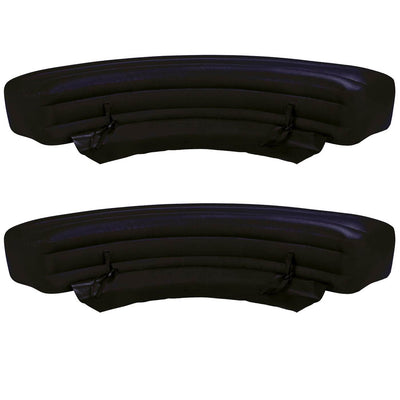 Intex PureSpa Hot Tub Inflatable Bench Add On Accessory, Brown | 28508E (2 Pack)