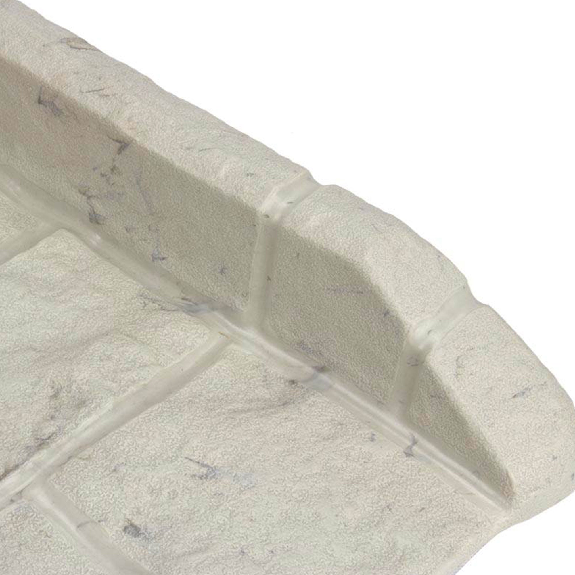 Suncast SB24 Decorative Rain Gutter Downspout Splash Block, Tan  (2 Pack) - VMInnovations