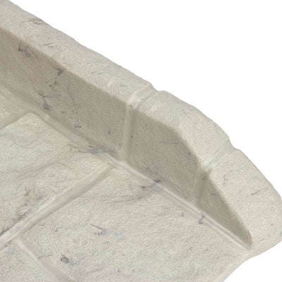 Suncast SB24 Decorative Rain Gutter Downspout Splash Block, Tan  (2 Pack) - VMInnovations