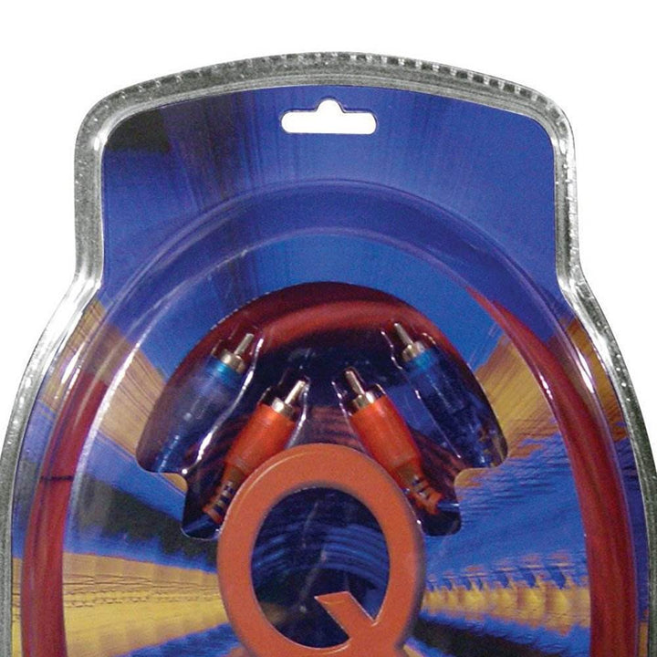 Q Power Super Flex 4-Gauge 3000-Watt Amplifier Car Audio Wiring Amp Kit (2 Pack)