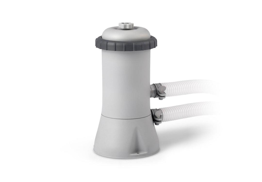 Intex Krystal Clear 530 GPH Easy Set Pool Cartridge Filter Pump + 8 Filters - VMInnovations