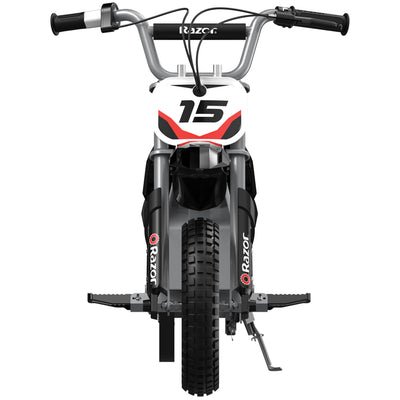 Razor MX400 Rocket 24V Electric Toy Motocross Dirt Bike, Black (2 Pack) - VMInnovations