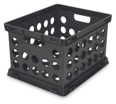 Sterilite Plastic Heavy Duty File Crate Stacking Storage Container (24 Pack)