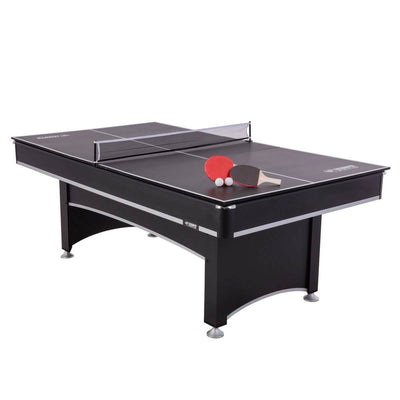 Triumph Phoenix 7 Foot Conversion Pool Game Table w/ Table Tennis Top (2 Pack)