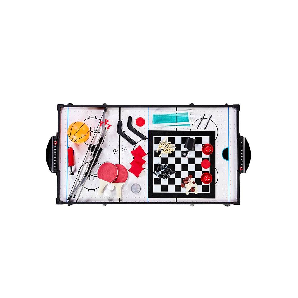 MD Sports 48 Inch 12 in 1 Combo Manual Scoring System Multi Game Room Table