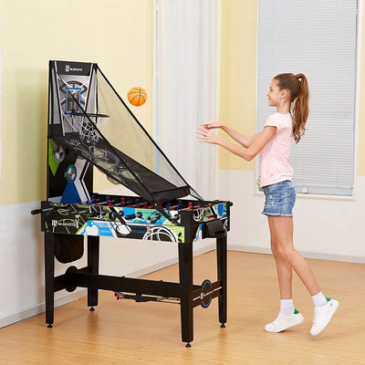 MD Sports 48" 12 in 1 Combo Manual Scoring System MultiGameRoom Table(For Parts) - VMInnovations