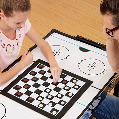 MD Sports 48 Inch 12 in 1 Combo Manual Scoring System Multi Game Room Table