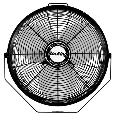 Air King 12 Inch 3 Speed 1/25 HP Motor Industrial Grade Multi-Mount Fan (3 Pack)