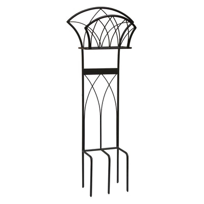 Liberty Garden Steel Decorative Garden Hose Stand with Gothic Design (2 Pack)