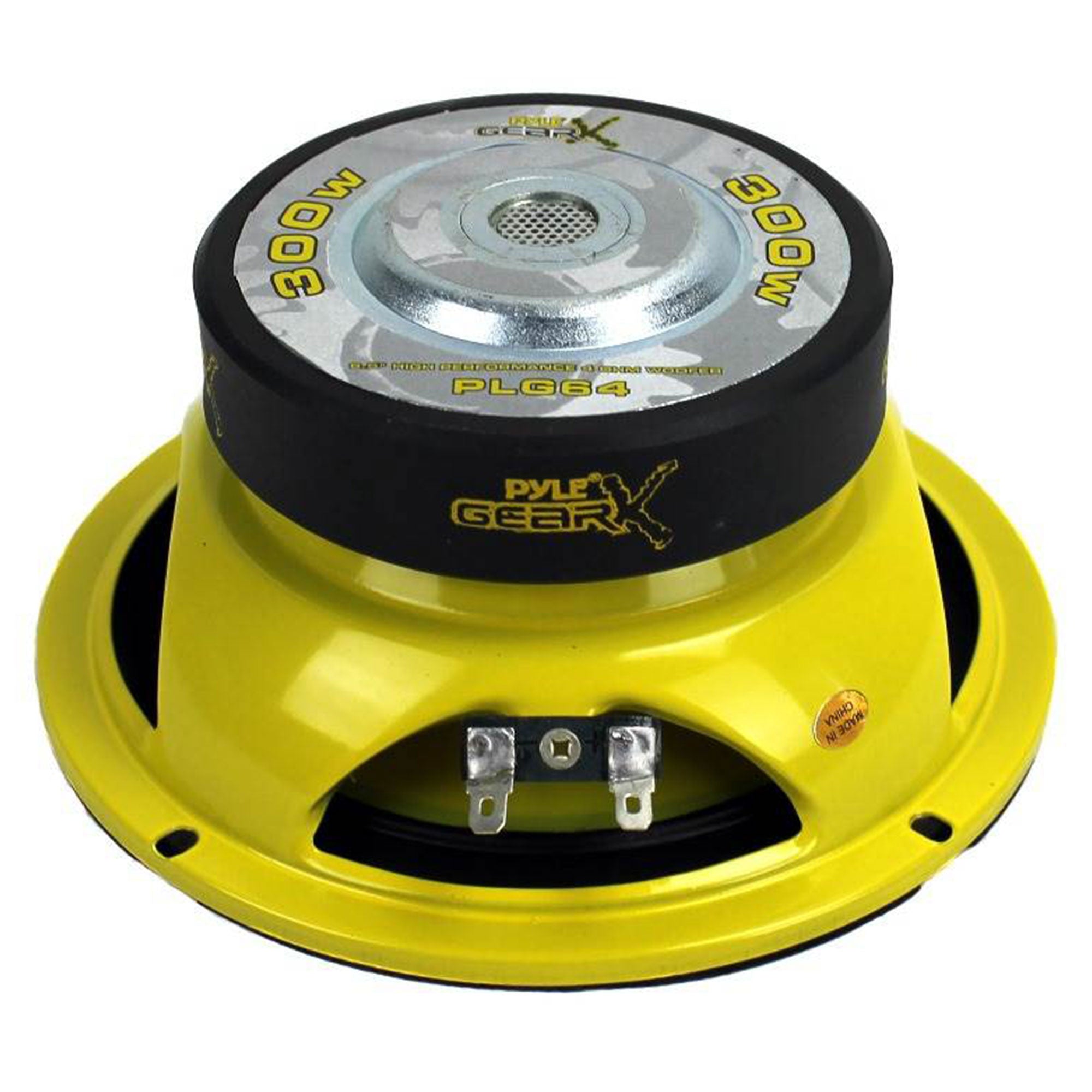 Pyle PLG64 6.5 Inch 300 Watt Car Mid Bass Subwoofer Sub Power Speaker (8 Pack)