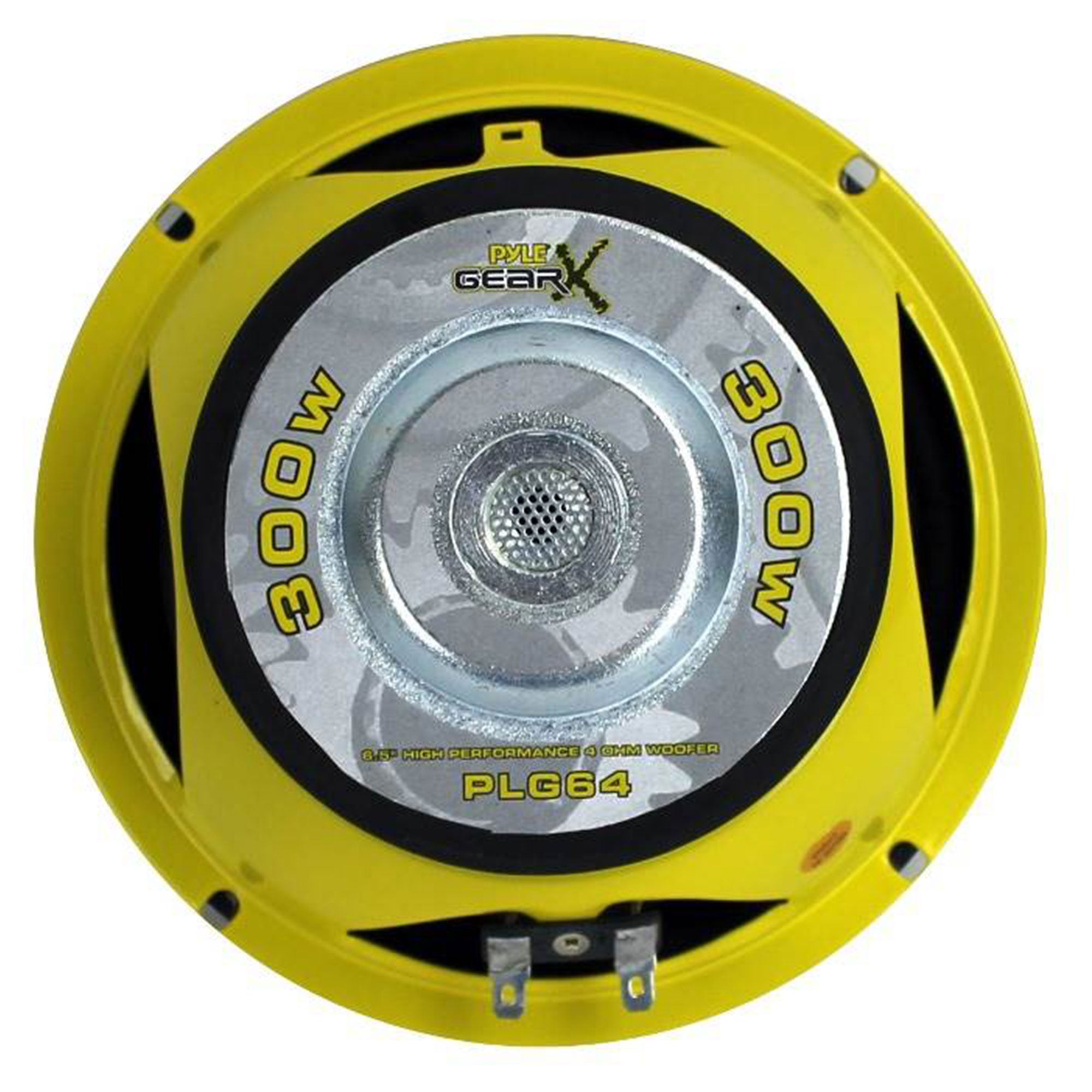Pyle PLG64 6.5 Inch 300 Watt Car Mid Bass Subwoofer Sub Power Speaker (8 Pack)