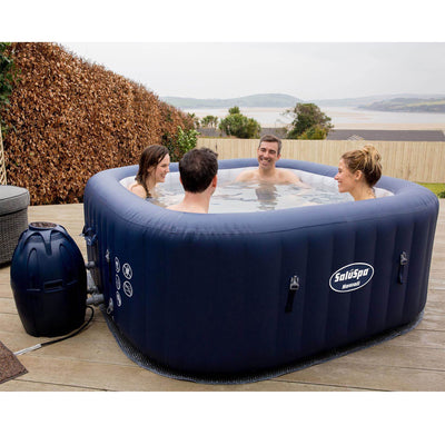 Bestway SaluSpa Hawaii AirJet 6-Person Portable Inflatable Hot Tub Spa, (2 Pack) - VMInnovations