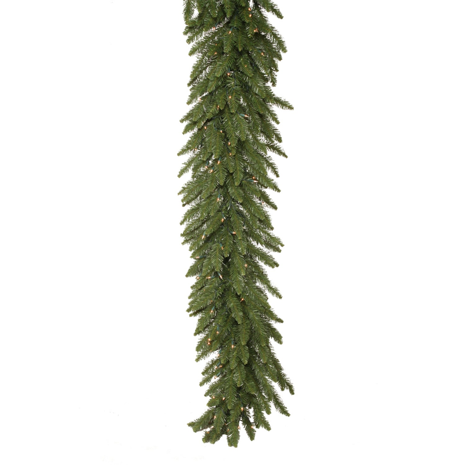 Vickerman 50 Foot Camdon Artificial Garland Decoration with Clear String Lights - VMInnovations