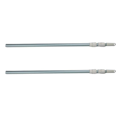 Intex 110" Telescoping Swimming Pool Cleaning Maintenance Pole Shaft  (2 Pack)