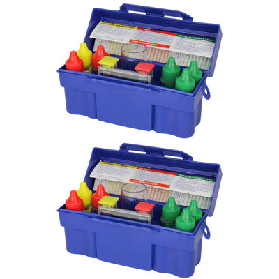 5 Way Swimming Pool Spa Hot Tub Water Chemical Testing Pack Kit (2 Pack)