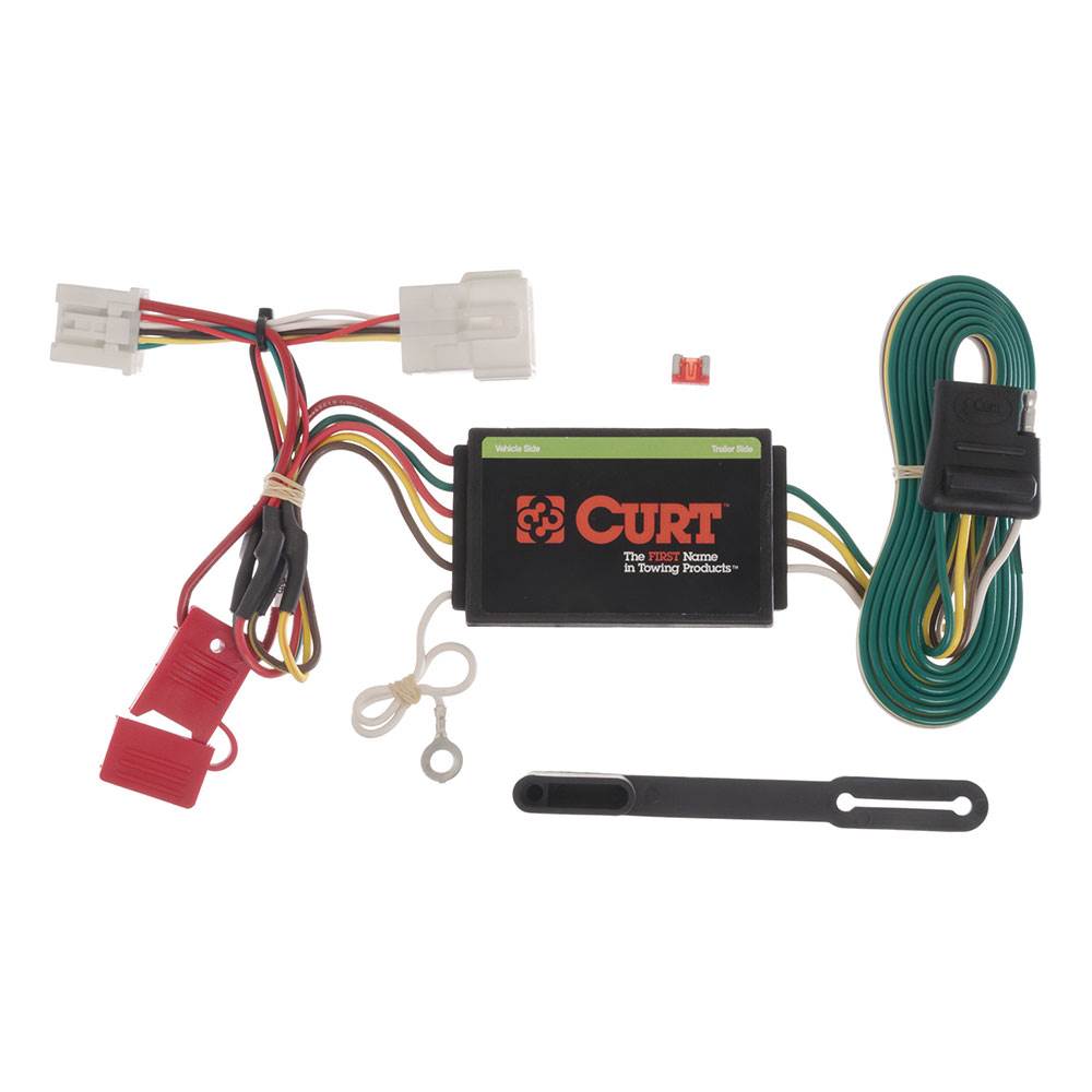 Curt Class 3 13119 Trailer Hitch & Custom Wiring Connector (Open Box)