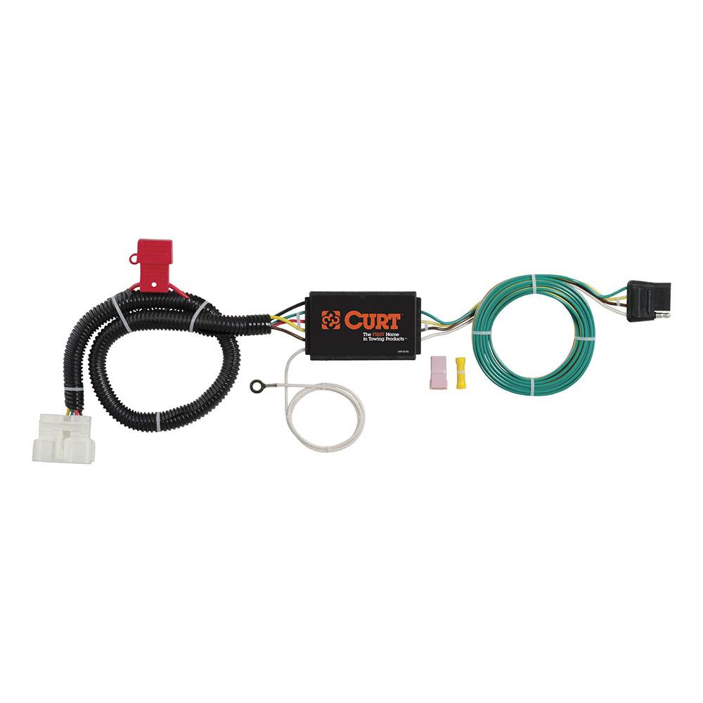 Curt Class 3 Trailer Hitch w/ 2" Receiver & Custom Wiring Connector (Open Box)