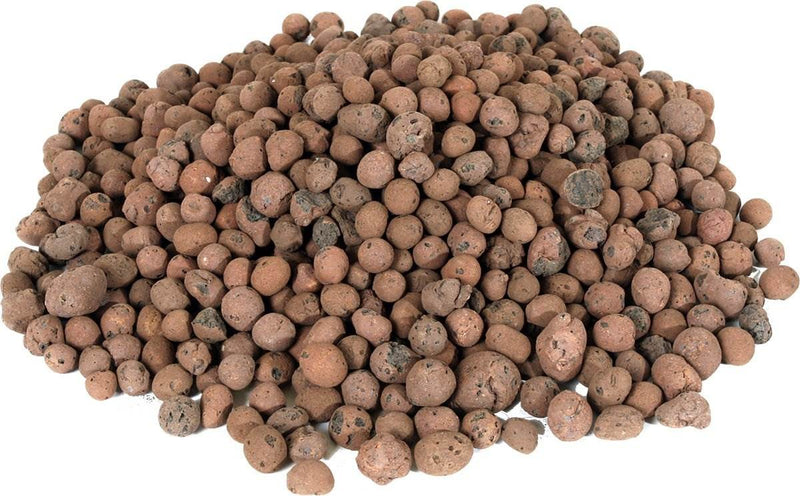 GMC25L GROW!T Hydroponic Natural Clay Pebbles, 25 Liter Bag (4 Pack)