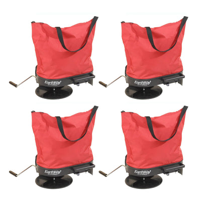 EarthWay 2750 Hand Crank Garden Seeder Seed and Fertilizer Spreader (4 Pack)
