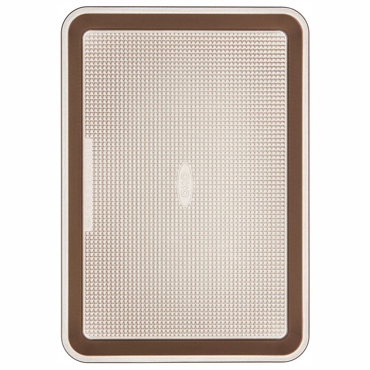 OXO Good Grips 2 Piece Baking Sheet Jelly Roll Pan Set, Quarter and Half Sizes