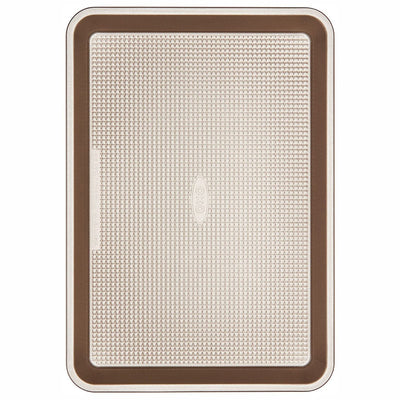 OXO Good Grips 2 Piece Baking Sheet Jelly Roll Pan Set, Quarter and Half Sizes
