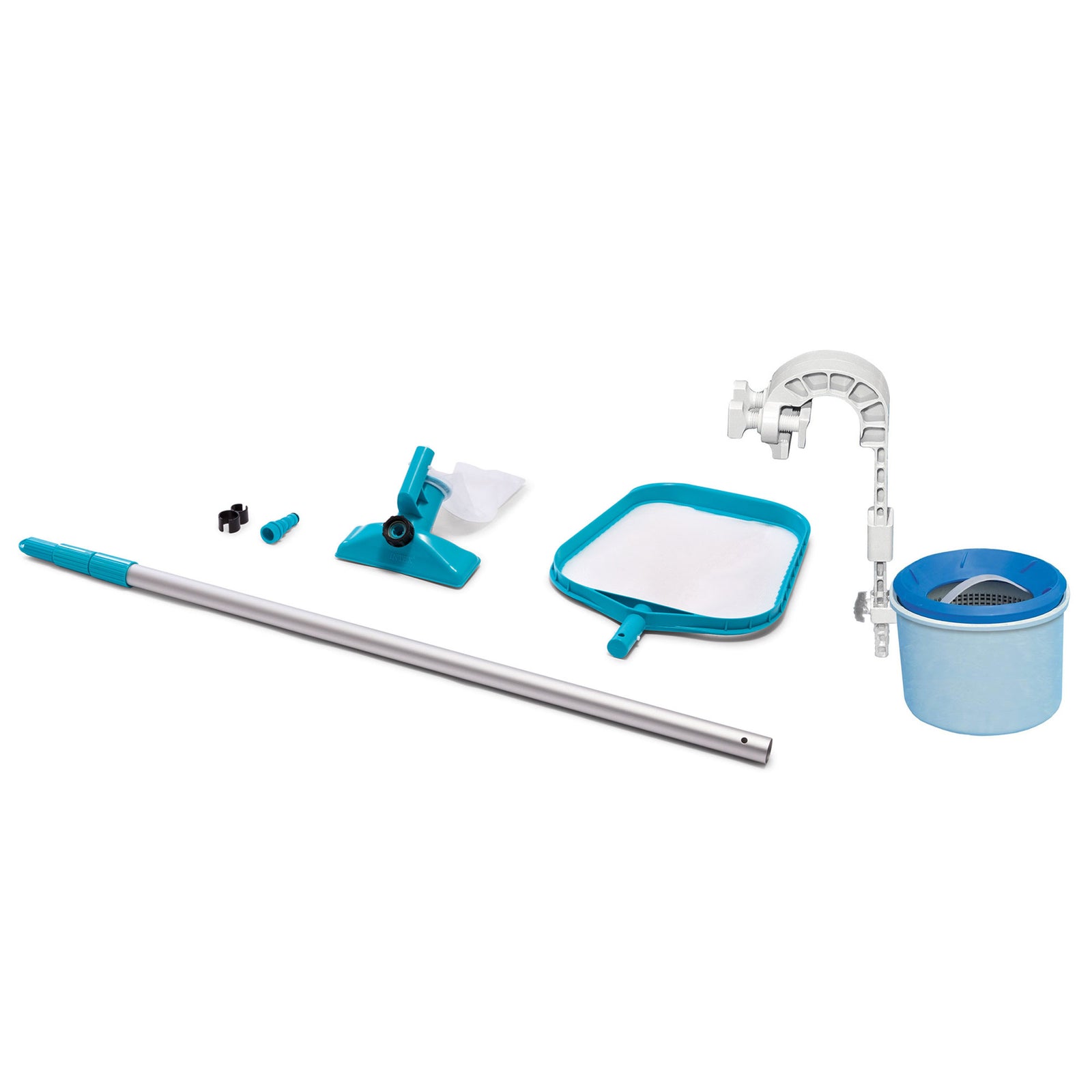 Intex Vacuum & Wall-Mounted Automatic Skimmer Swimming Pool Maintenance Kit - VMInnovations