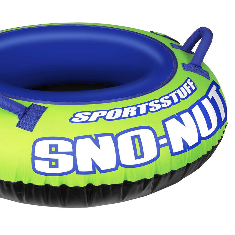 Sportsstuff Inflatable 48 Inch Sno Nut Snow Tube with Foam Handles (3 Pack)