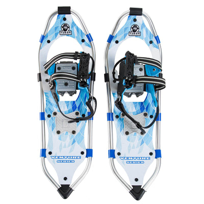 Yukon Charlie's Advanced 8 x 21 Inch Womens Snowshoe Kit w/ Poles & Bag (2 Pack) - VMInnovations
