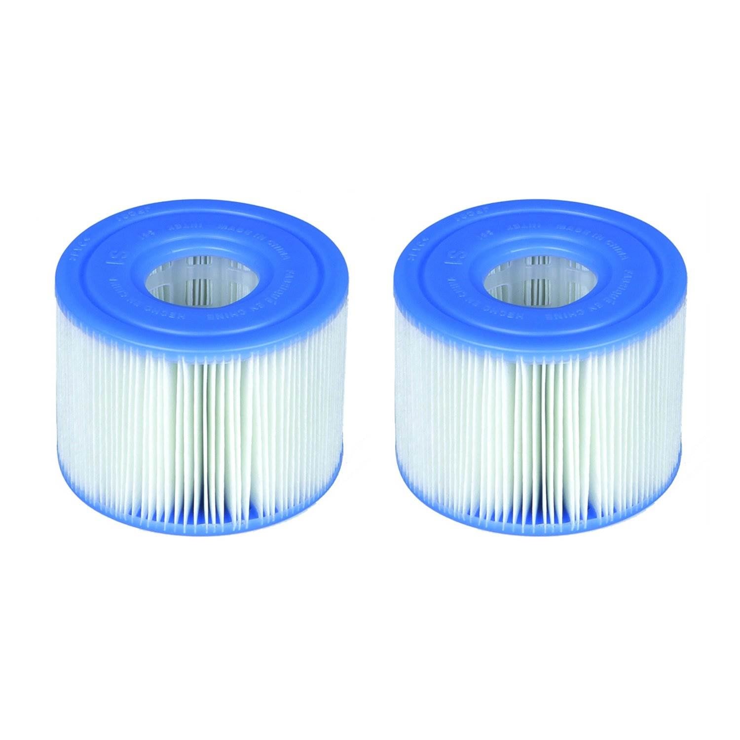 Intex PureSpa Light for Bubble Spa Hot Tub + S1 Replacement Cartridges (12 Pack) - VMInnovations