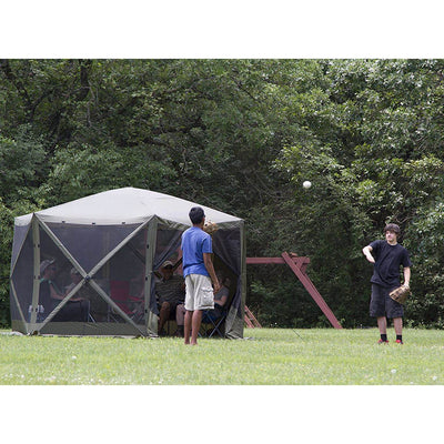 Clam Quick Set Escape Portable Camping Outdoor Gazebo Canopy Shelter (2 Pack) - VMInnovations