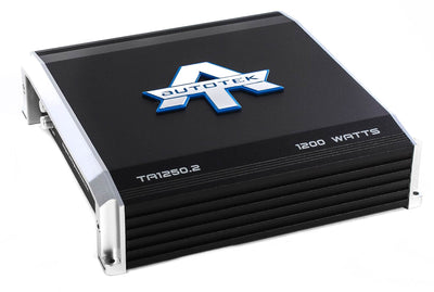Autotek 1200 Watt 2 Channel Amplifier Audio Stereo Class A/B Power Amp (2 Pack)