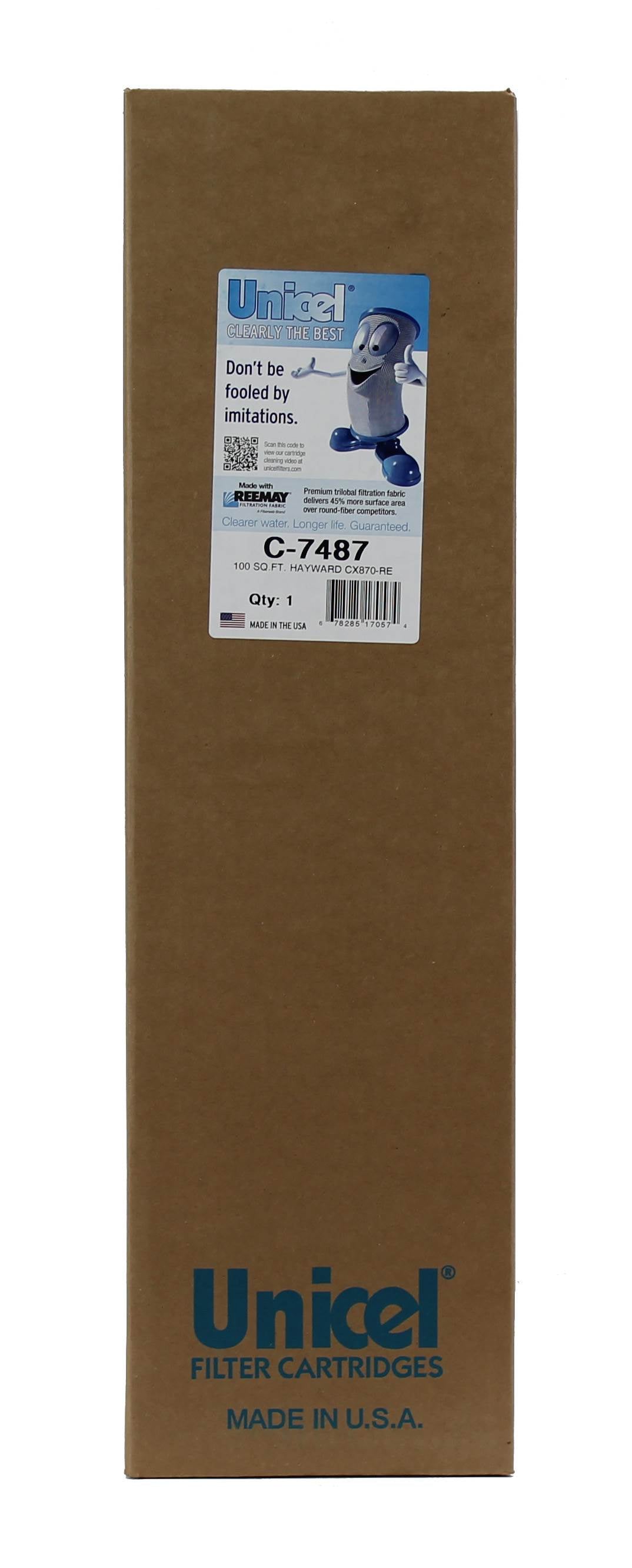 Unicel C-7487 Hayward Replacement Swimming Pool Filter Cartridge PA106 (6 Pack)