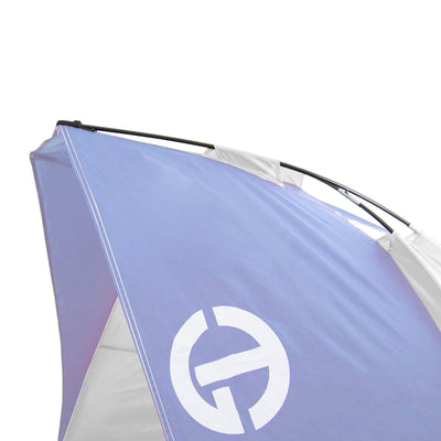 Tahoe Gear Cruz Bay Summer Sun Shelter and Beach Shade Tent Canopy (2 Pack) - VMInnovations