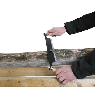 Timber Tuff 8" Straight Wood Blade Draw Shave Knife Woodworking Tool (2 Pack) - VMInnovations