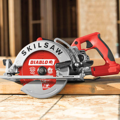Skilsaw Diablo 7-1/4-Inch 15 Amp Corded Worm Drive Circular Saw (2 Pack)