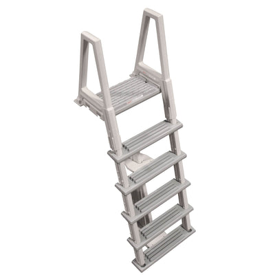 Confer 6000X Eliminator Adjustable 46"-56" Heavy Duty InPool Ladder (2 Pack)