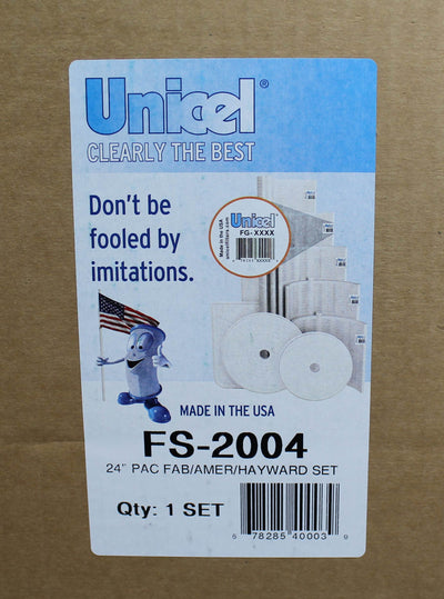 Unicel FS-2004 48 Sq Ft Replacement DE Grid Swimming Pool Filter, 2 Full Sets