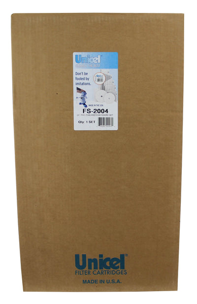 Unicel FS-2004 48 Sq Ft Replacement DE Grid Swimming Pool Filter, 2 Full Sets