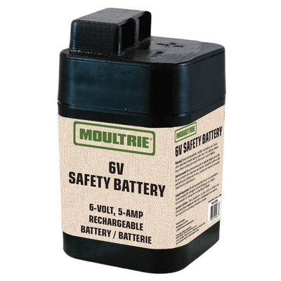 Moultrie 6 Volt Rechargeable Safety Battery for Automatic Deer Feeders (6 Pack)