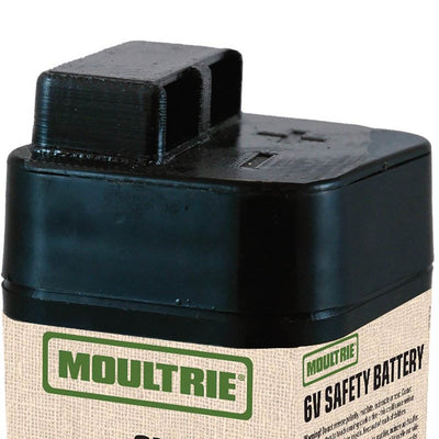 Moultrie 6 Volt Rechargeable Safety Battery for Automatic Deer Feeders (6 Pack)