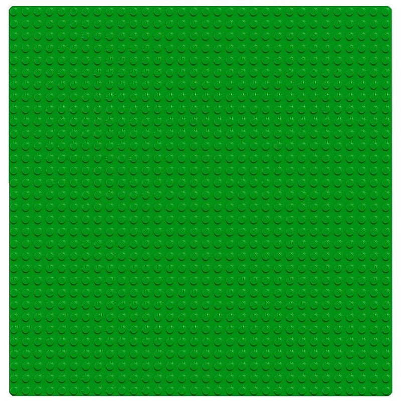 LEGO 32 x 32 Stud 10 x 10 Inch Stackable Building Baseplate, Green (3 Pack)