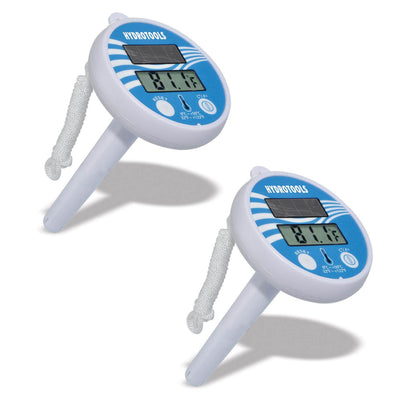 Hydrotools 9250 Pool & Spa Water Temperature Gauge Digital Thermometer (2 Pack)